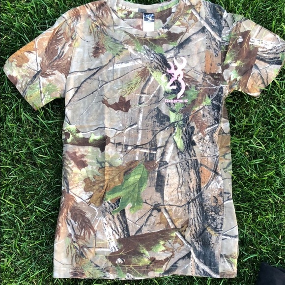 NWOT Camo T-Shirt Charleston size S - Picture 2 of 6